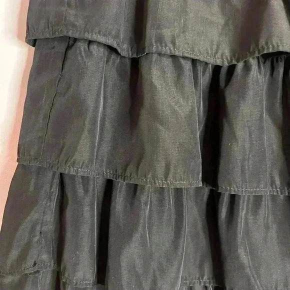 Talula Black Ruffled Skirt with  Elastic Waist Size XS - Picture 2 of 6